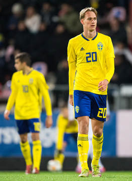 Oscar Wilhelmsson of Sweden