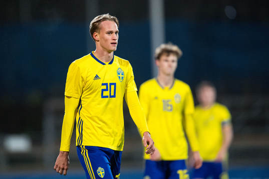 Oscar Wilhelmsson of Sweden