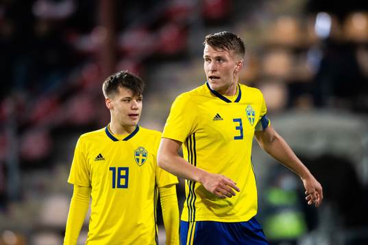 August Karlin and Casper Widell of Sweden