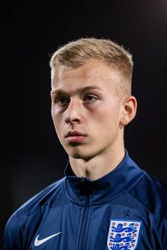 Goalkeeper Matthew Cox of England at lineup