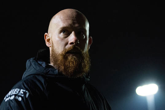 Landskronas tränare Max Mölder