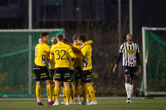 Elfsborgs spelare jublar