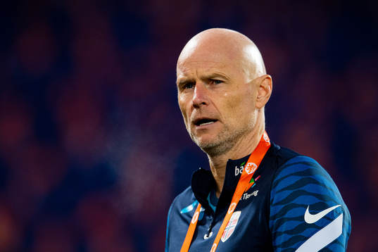 Ståle Solbakken, head coach of Norway