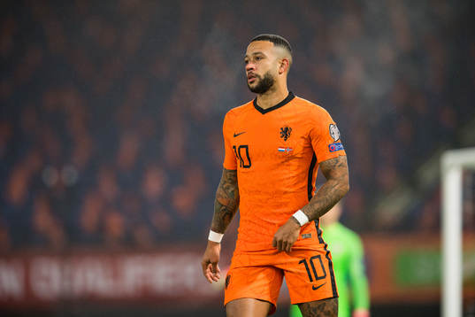 Memphis Depay of Netherlands