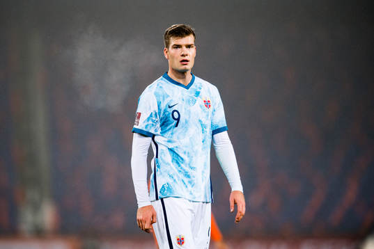 Alexander Sørloth of Norway