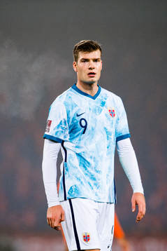 Alexander Sørloth of Norway