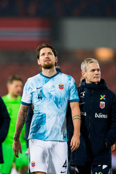 Stefan Strandberg of Norway looks dejected