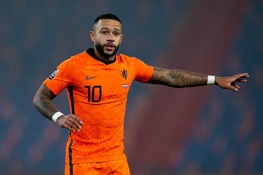 Memphis Depay of Netherlands