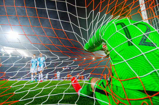 Andreas Hanche-Olsen, Stian Gregersen and goalkeeper Ørjan