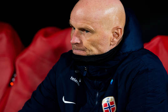 Ståle Solbakken, head coach of Norway