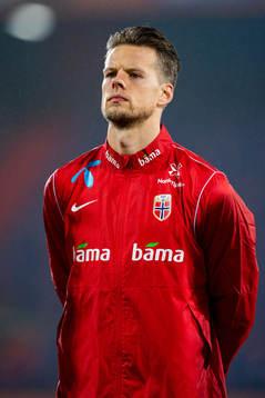 Goalkeeper Ørjan Håskjold Nyland of Norway