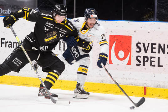 under ishockeymatchen i Hockeyallsvenskan mellan AIK och