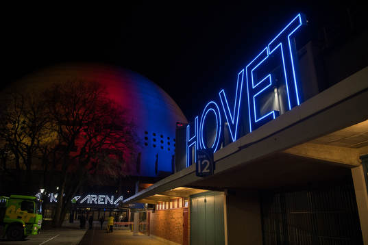 Exteriör vy av Hovet