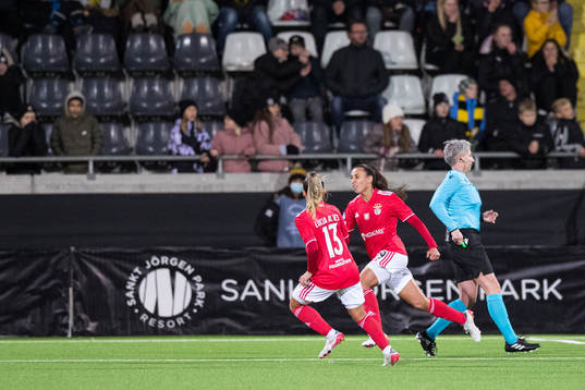 Catarina Amado of Benfica celebrates
