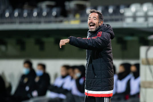 Head coach André Vale of Benfica