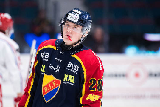 Djurgårdens Oscar Bjerselius deppar