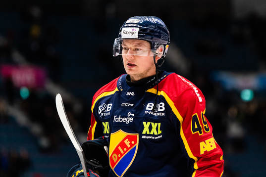 Djurgårdens Rhett Rakhshani deppar