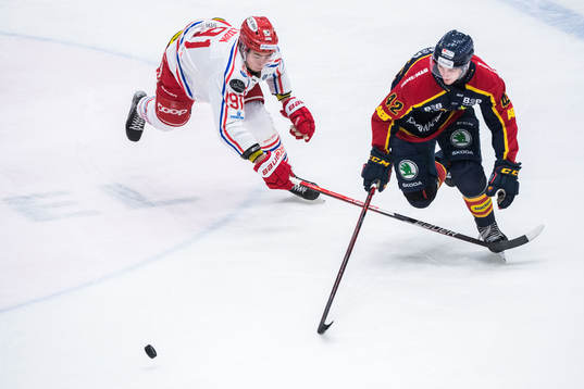 Timrås Viktor Lodin och Djurgårdens Ludvig Hedström