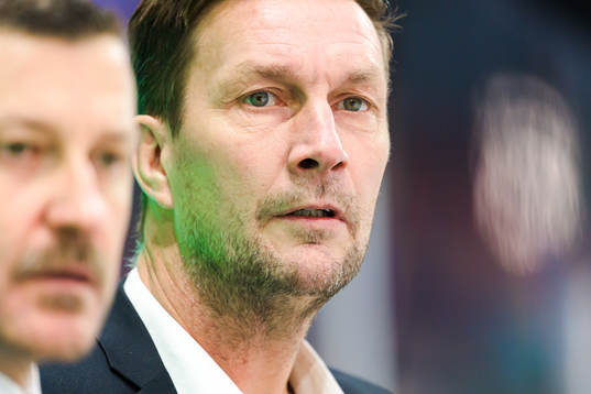 Färjestads tränare Johan Pennerborn