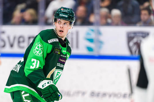 Färjestads Carl Jakobsson deppar