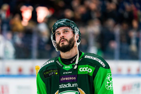 Färjestads Jesse Virtanen deppar