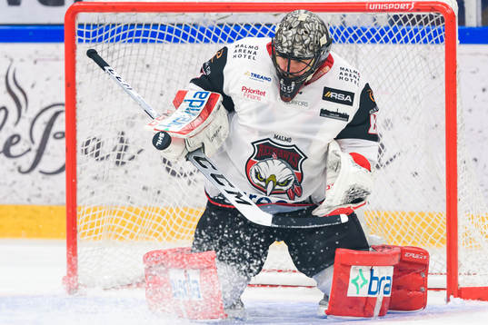 Malmö Redhawks målvakt Oscar Alsenfelt