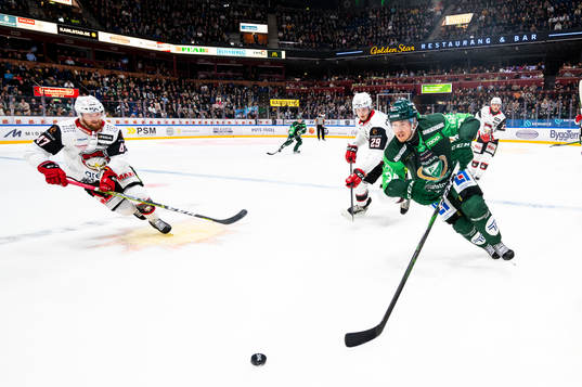 Malmö Redhawks Joakim Ryan och Eric Engstrand