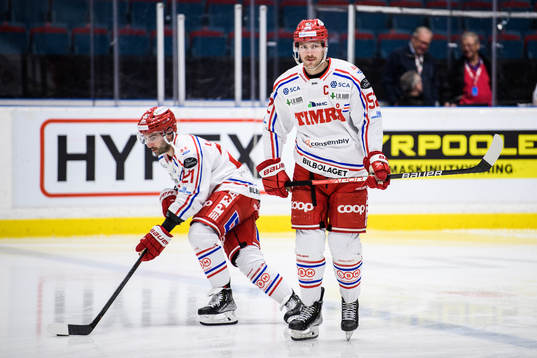 Timrås Joey LaLeggia och Christopher Liljewall