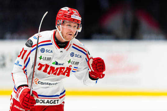 Timrås Jens Lööke jublar