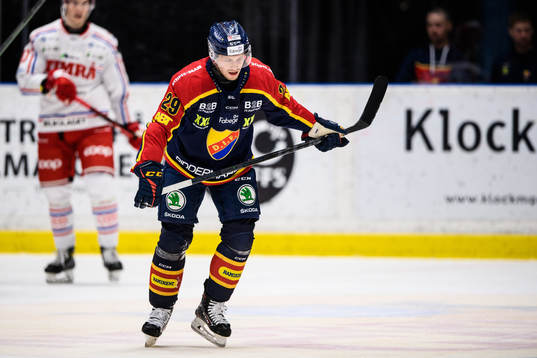 Djurgårdens Sebastian Strandberg deppar