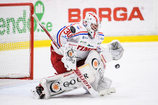 Timrås målvakt Jacob Johansson