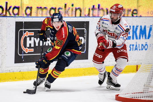 Djurgårdens d28<och Timrås Joey LaLeggia