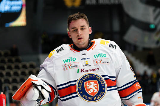Växjös målvakt Janis Kalnins