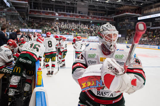 Frölundas målvakt Niklas Rubin
