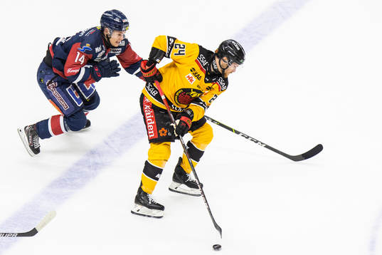 Linköpings Arvid Costmar och Luleås Brendan Shinnimin