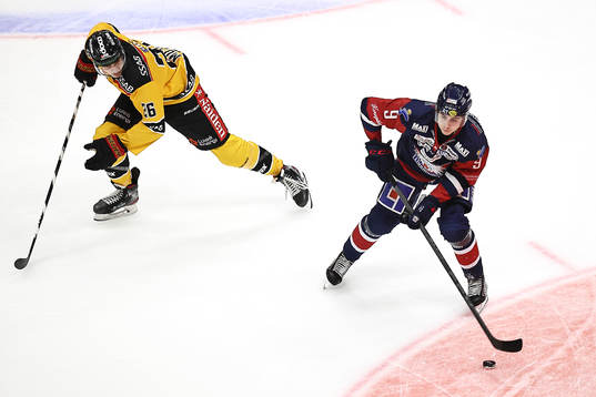 Luleås Radek Muzik och Linköpings Daniel Ljungman