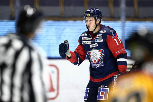 Linköpings Henrik Törnqvist jubel