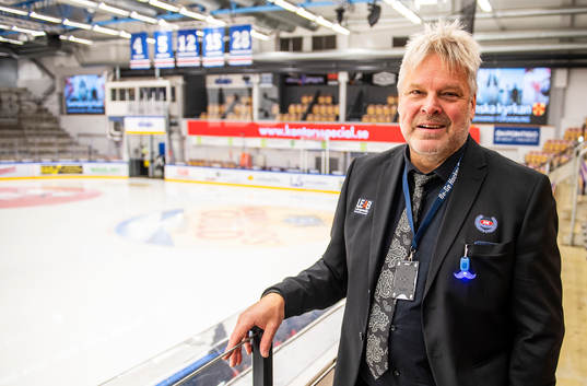 Oskarshamns sportchef Thomas Fröberg, som förlängt sitt