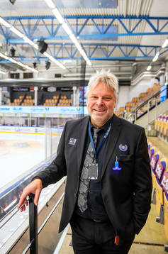 Oskarshamns sportchef Thomas Fröberg, som förlängt sitt