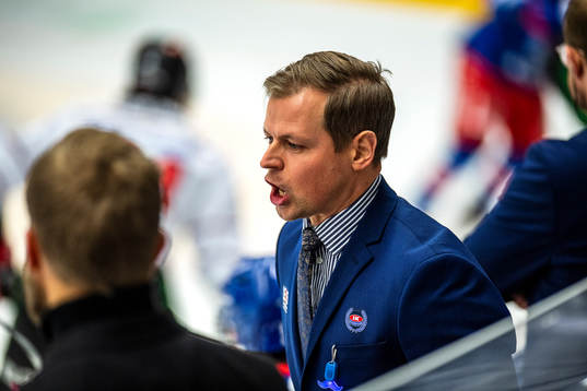 Oskarshamns tränare Martin Filander