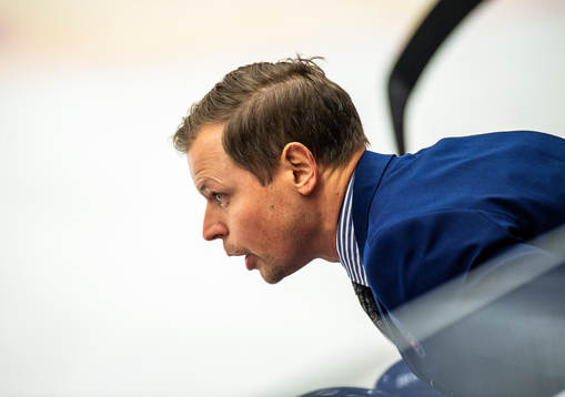 Oskarshamns tränare Martin Filander