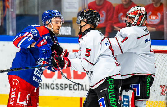 Oskarshamns Dale Weise och Örebros Gustav Backström samt