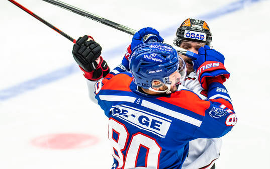 Oskarshamns Tomas Zohorna och Örebros Miikka Salomäki