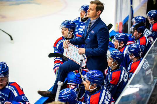 Oskarshamns tränare Martin Filander