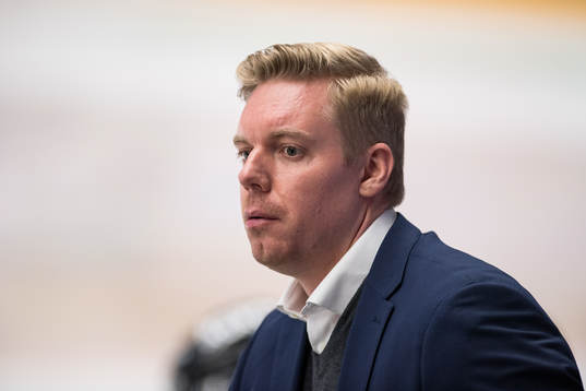 s tränare Anton Blomqvist