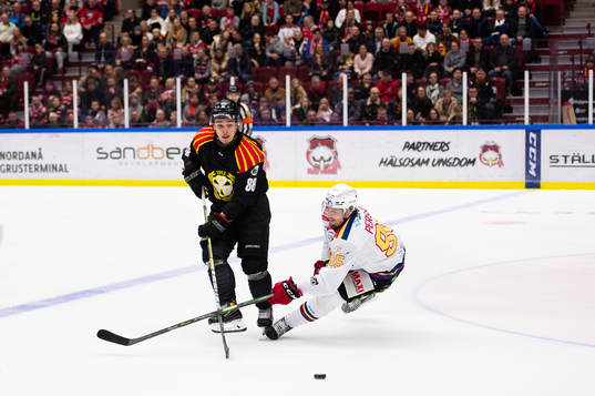 Malmö Redhawks Carl Persson och Brynäs Dmytro Timashov