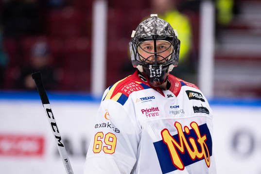 Malmö Redhawks målvakt Oscar Alsenfelt