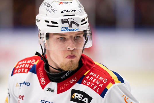 Malmö Redhawks Anton Olsson deppar