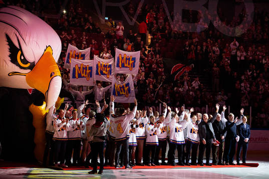 Malmö Redhawks guldhjältarna