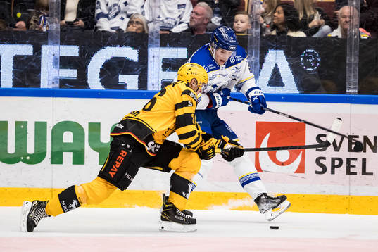 Skellefteås Simon Robertsson och Leksands Nils Åman